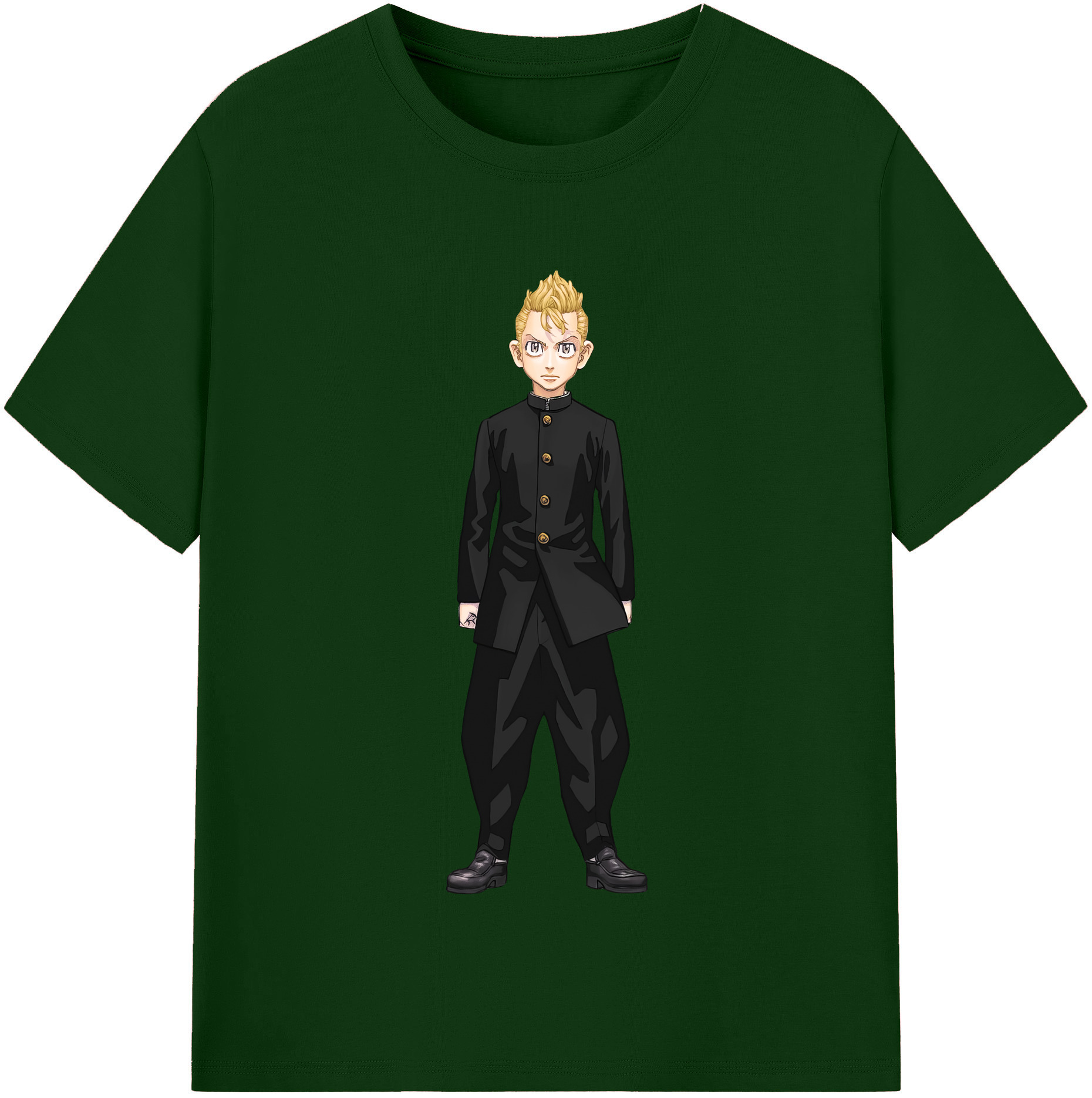 （画像用） 東京リベンジャーズ Tokyo Revengers 綿100％半袖Tシャツ（フロントプリント）